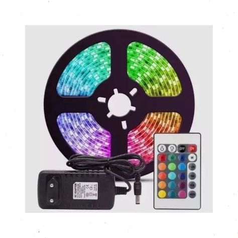 Cinta Luz Led Strip 2835 Multicolor 5 Metros Decoración New-3