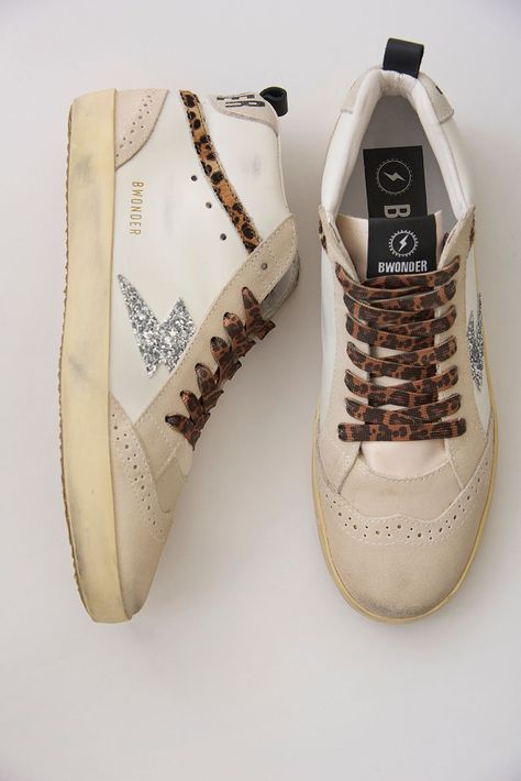 Mid Animal Lace  Sneaker-0