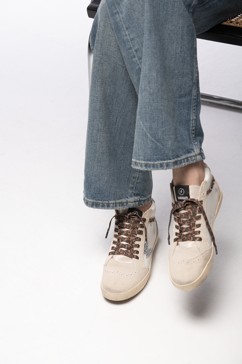 Mid Animal Lace  Sneaker-3
