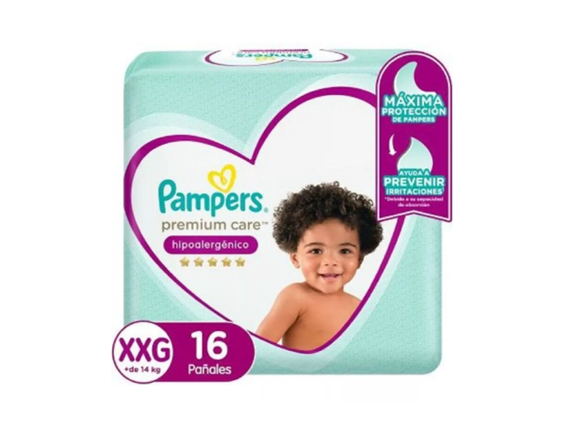 Pañales Pampers Premium Care XXG 64 pañales-0