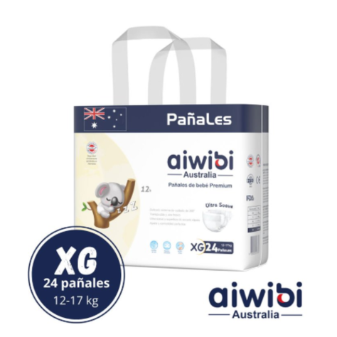 Pañales Aiwibi Ultra Suave XG X2 48 Und-0