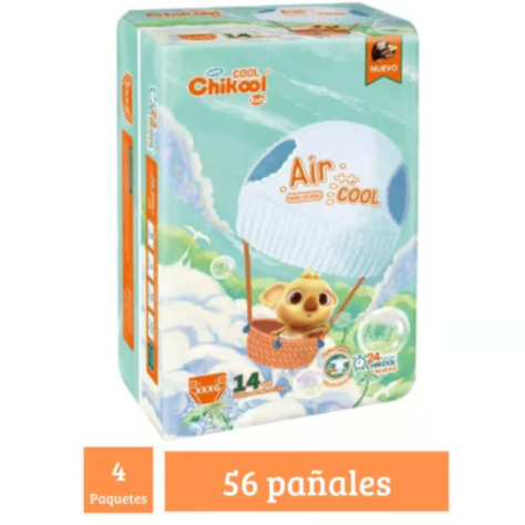 Pañales Chikool Cool XXXG 56 pañales-1