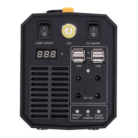 GENERADOR SOLAR 500W MAS PANEL SOLAR PLEGABLE PORTATIL 100W-3