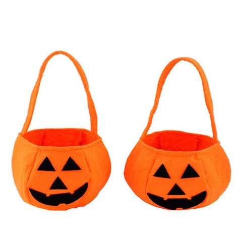 Bolsas Halloween Pack 2 Unidades , Bolsas Dulces Cotillón-1