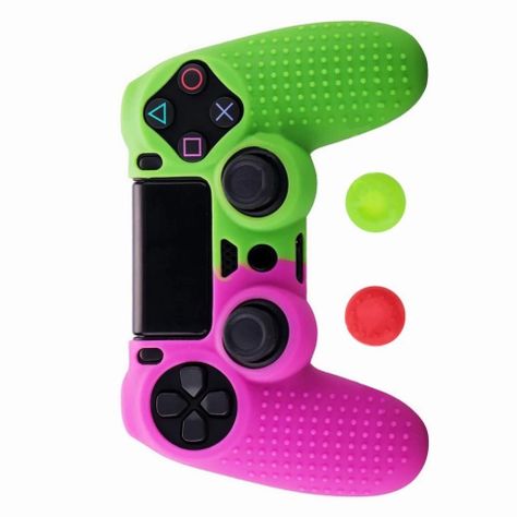 Funda para PS4, Carcasa Bicolor, Protectora.-2