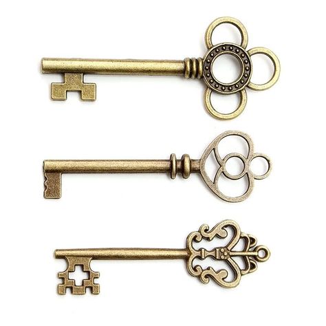 Llaves Decorativas Antiguas Colecciones Llaves, 3 unidades.-1