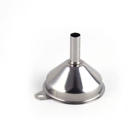 Embudo Metálico De Acero Inoxidable Para Bar Y Cocina-0