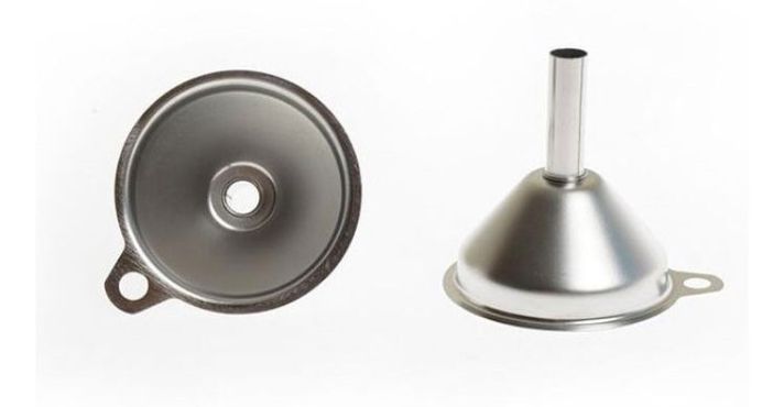 Embudo Metálico De Acero Inoxidable Para Bar Y Cocina-3