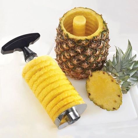 Cortador Pelador De Piña Moderno, Extrae Y Rebana Fácilmente.-1