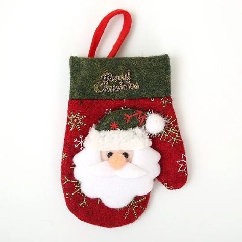 Decoración Navideña Para Mesa, Adorno Navidad Pack 4-3