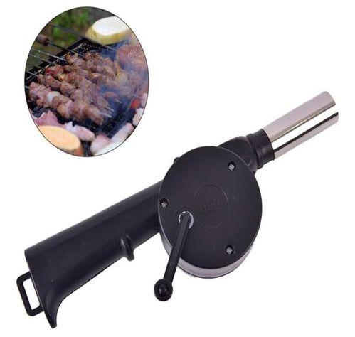 Soplador Parrilla Manual Iniciador Fuego Carbon Asado Manual.-1