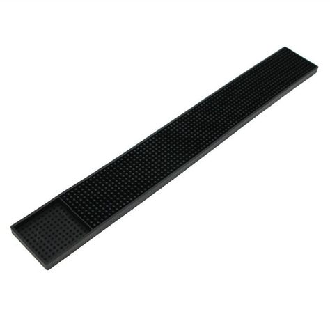 Escurridor Bar Coctelería Negra Goma Para Vaso Copas Barman-3