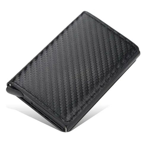 Billetera Hombre, Porta Tarjetas Protección Rfid  -0