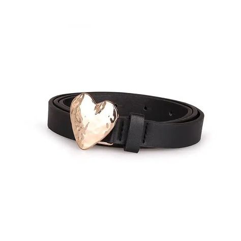 Cinturón Con Hebilla De Corazón Hebilla De Moda Lujo-0