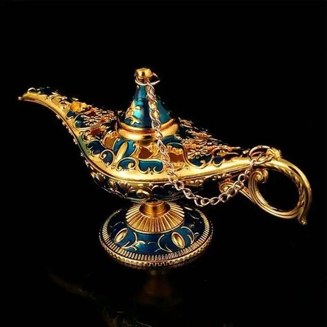 Lampara De La Suerte Y Deseos, Artesanía Decorativa Vintage.-1