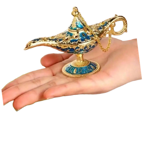 Lampara De La Suerte Y Deseos, Artesanía Decorativa Vintage.-4