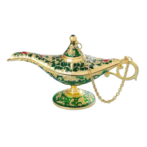 Lampara De La Suerte Y Deseos, Artesanía Decorativa Vintage.-5