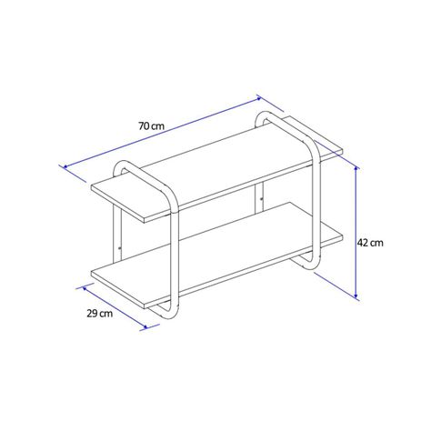 Repisa Conectiva Blanco Plata Cromo -1