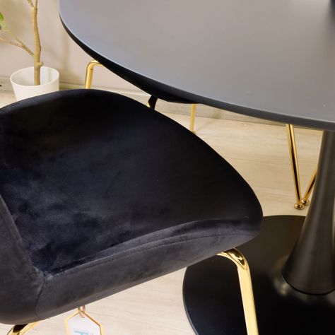Pack de 2 Sillas Berta Velvet Negro-2