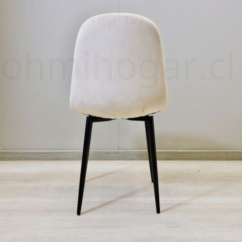 Pack 4 Sillas Eames VelVet PN Crema -4