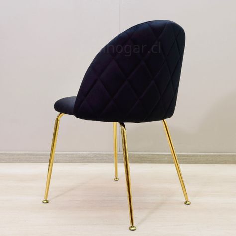 Pack 4 Sillas B Gold Negro -5