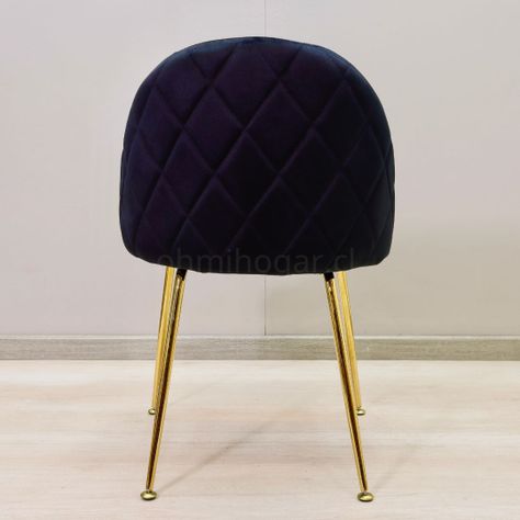 Pack 4 Sillas B Gold Negro -6