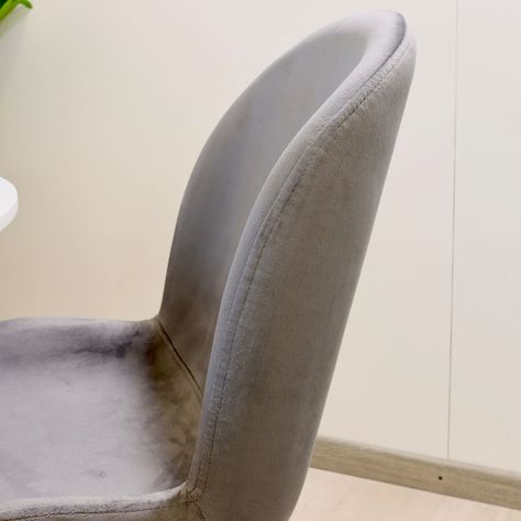 Pack de 4 Sillas Berta Velvet Gris Plomo-3