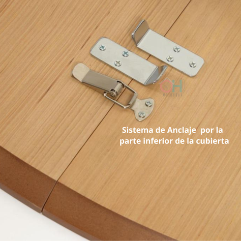 Mesa Extensible Wood 100cm a 180cm -7