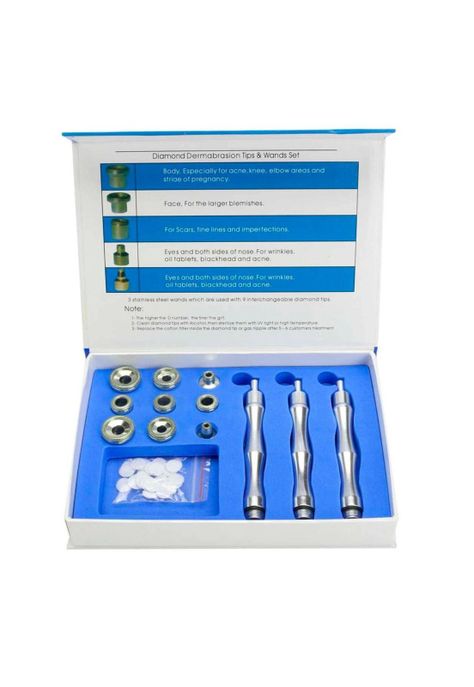 Máquina Dermoabrasión Profesional Puntas Diamantes-3