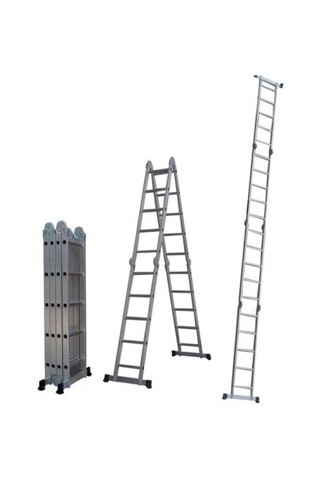 Escalera Multipropósito 5,7mt 20 Peldaños Profesional-0