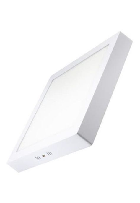 Foco Panel Plafón Led 18w Sobrepuesto Cuadrado Frio-0