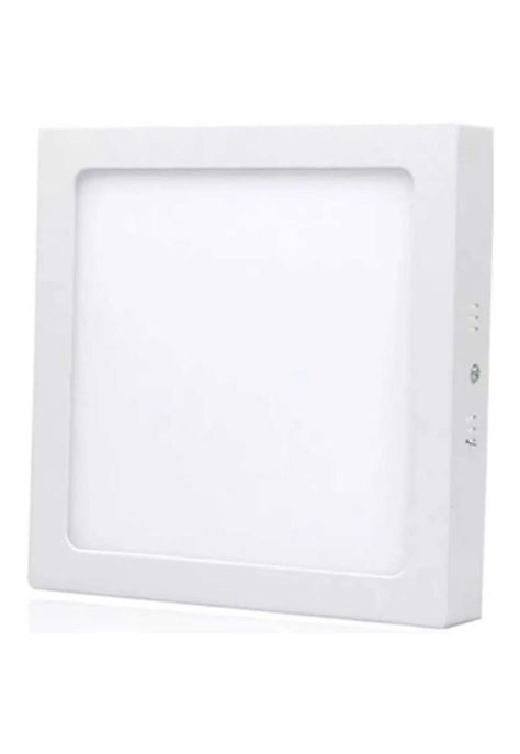 Foco Panel Plafón Led 18w Sobrepuesto Cuadrado Frio-2