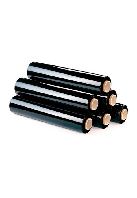 Alusa Film Stretch Embalaje Negro 6 Rollos / 300 Metros-1