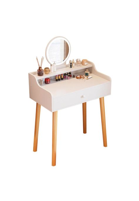Tocador c/Espejo y cajon 60cm Chic Home-3