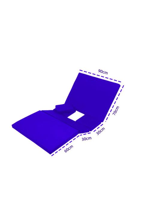 Colchon Catre Clinico 4 pliegues Premium relleno 100% espuma-1