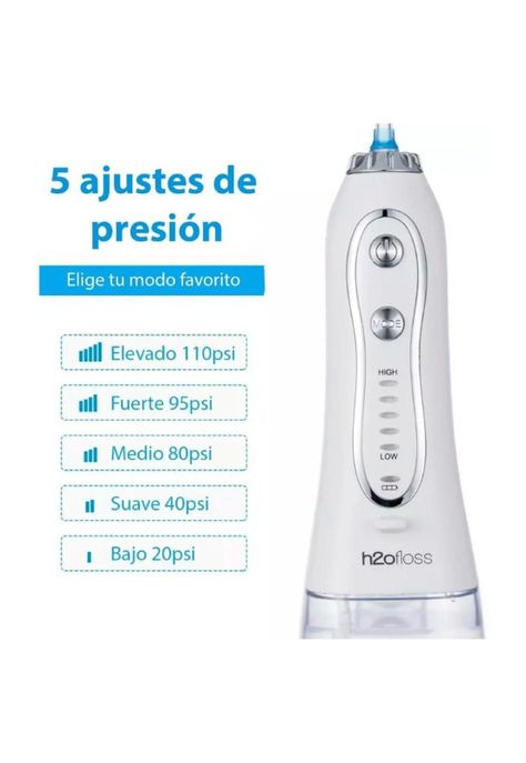 Irrigador Dental Limpieza Bucal PREMIUM h2O-2