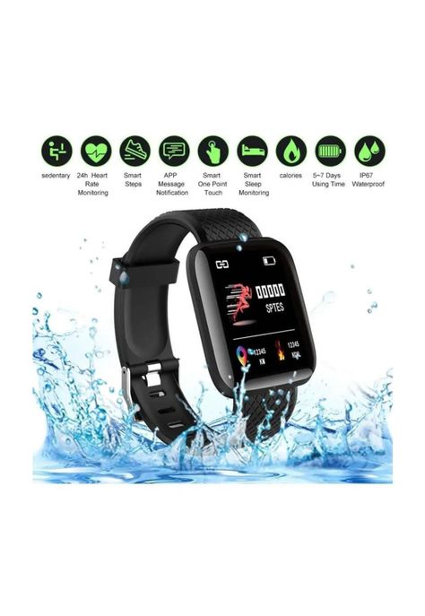 Reloj Inteligente Smart Band Reloj Cardio 116 Plus-2