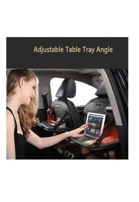 X2 Ecocuero Organizador Auto Respaldo De Asiento Portavasos-7