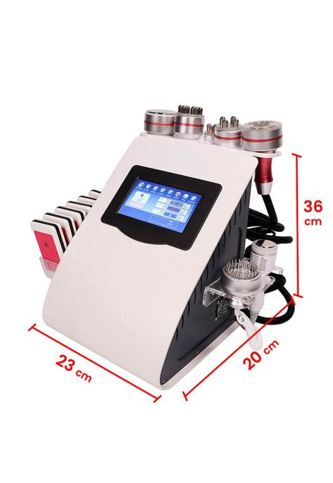 Maquina Cavitación Lipolaser 9 en 1+ RF+ Vacuum+ Microcorrientes-1