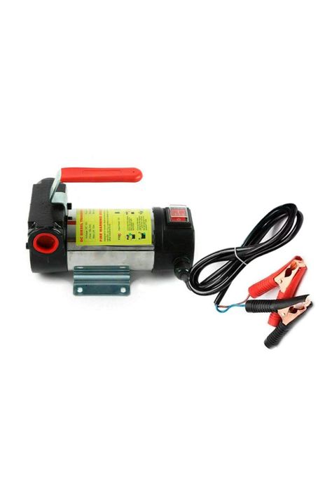 Kit Bomba Trasvasije Diesel 12v 175w Motor Manguera Pistola-1