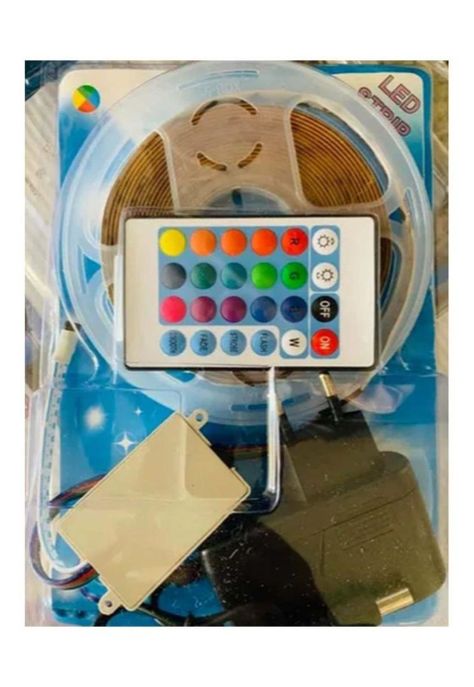 Cinta Luces Tira 300 Led 5 Metros Rgb Multicolor +control-2