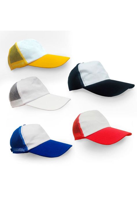Pack X10 Jockey Gorro con Malla Sublimacion-0