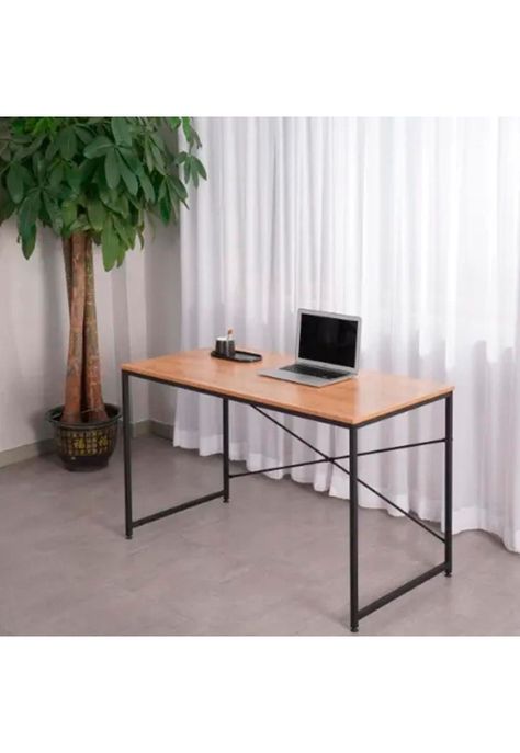 Escitorio oficina estilo industrial 120cm ChicHome-1