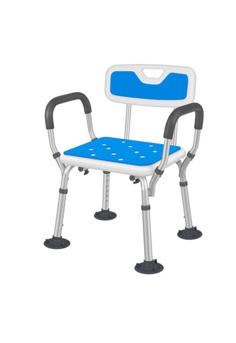 Silla Baño Ducha 3 En 1 Soporte Antideslizante Agarradera-0