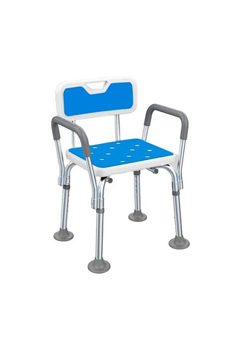 Silla Baño Ducha 3 En 1 Soporte Antideslizante Agarradera-4