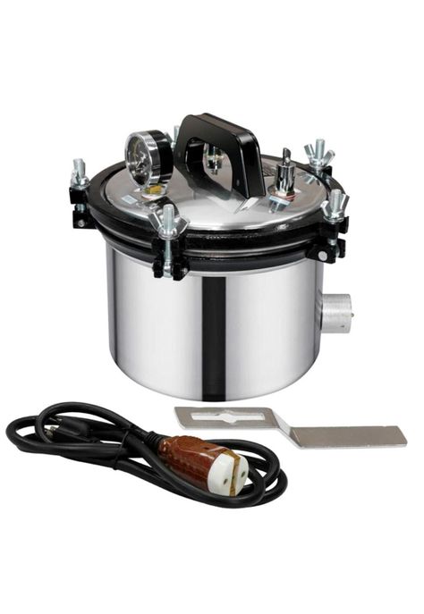 Esterilizador Autoclave Vapor Presión Acero Inoxidable 8L-2