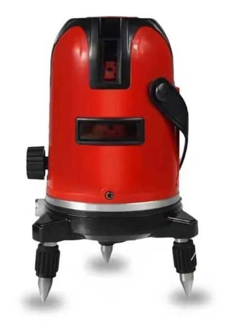 Nivel Laser Autonivelación 5 Líneas Roja 360 Grados-2