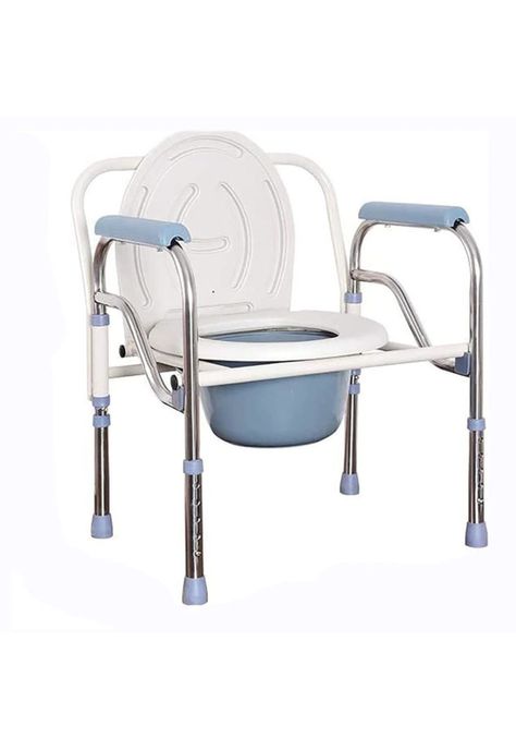 Baño Inodoro W.c Portátil Plegable Silla Ducha-0
