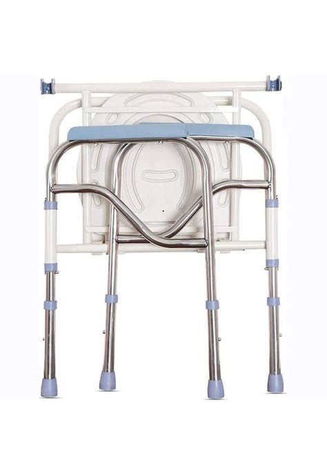 Baño Inodoro W.c Portátil Plegable Silla Ducha-3