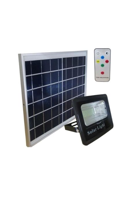 Foco Led 25w + Panel Solar + Control 40 Led-0
